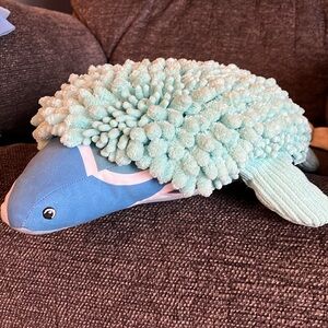 Norwex Chenille Pet Sea Turtle Plush 18” x 16”